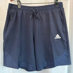 Adidas Men's Dark Blue Athletic Shorts